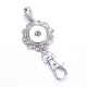 Nurse Chest Card Pendant Snap Button Pendant Owl flower