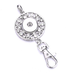 Five pointed star Nurse Chest Card Pendant Snap Button Pendant