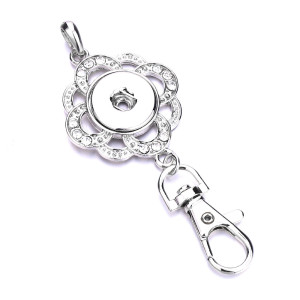 Nurse Chest Card Pendant Snap Button Pendant Owl flower