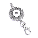 Nurse Chest Card Pendant Snap Button Pendant Owl flower