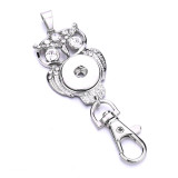 Nurse Chest Card Pendant Snap Button Pendant Owl flower