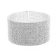 Rhinestone bangle 15 Rows Open Bracelet Ball