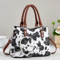 Cow patterned women's bag new casual commuting style