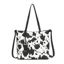 New printed cow pattern bag with large shoulder capacity