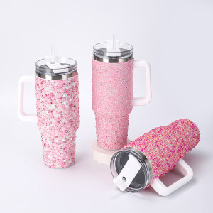 40oz Ice King Stainless Steel Pearl Insulated Cup 1200ml
