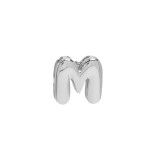 Smooth Bubble DIY Combination Bracelet Name 26 Letters Silver and gold