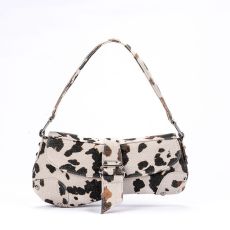 ANIMAL PRINT SHOULDER BAG Women's Cow Print Underarm Bag Single Shoulder Bag