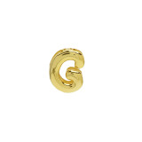 Smooth Bubble DIY Combination Bracelet Name 26 Letters Silver and gold