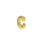 Smooth Bubble DIY Combination Bracelet Name 26 Letters Silver and gold