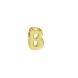 Smooth Bubble DIY Combination Bracelet Name 26 Letters Silver and gold