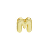 Smooth Bubble DIY Combination Bracelet Name 26 Letters Silver and gold