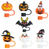 10mm Halloween Straw Cap Stanley Cup Straw Cap Dustproof Straw Plug