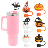 10mm Halloween Straw Cap Stanley Cup Straw Cap Dustproof Straw Plug