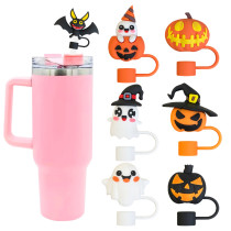 10mm Halloween Straw Cap Stanley Cup Straw Cap Dustproof Straw Plug