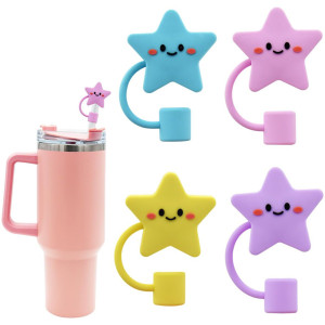 Star 10mm straw cover dustproof and environmentally friendly straw plug