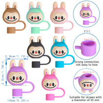 10mm stretch cloth series straw cover dustproof and environmentally friendly straw plug