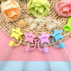 Star 10mm straw cover dustproof and environmentally friendly straw plug