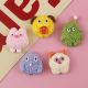 12mm snap button Furry monster cartoon resin DIY