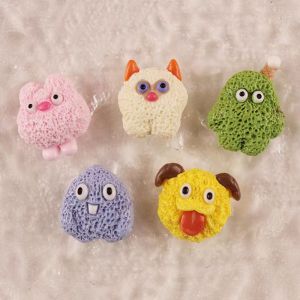 12mm snap button Furry monster cartoon resin DIY