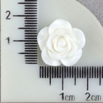 20mm Snap button Rose Flower Resin Flowers DIY
