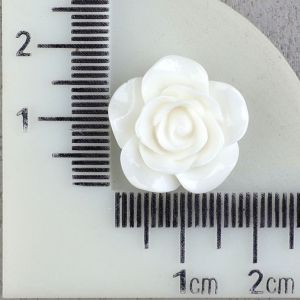 20mm Snap button Rose Flower Resin Flowers DIY
