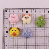 12mm snap button Furry monster cartoon resin DIY