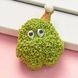 12mm snap button Furry monster cartoon resin DIY