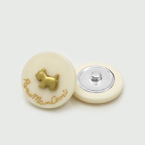 Cute Penguin Puppy Seahorse Metal 20mm Snap Button