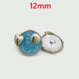12MM Metal Snap buttons Sun, moon,  heart