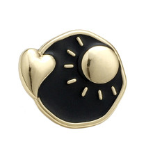 Sun, moon,  heart Metal 20MM Snap buttons