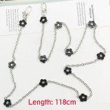 Little Flower Handheld Chain Little Fragrant Wind Mobile Phone Diagonal Cross Chain Mobile Phone Chain Female