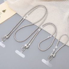 New rhinestone chain crossbody chain mobile phone lanyard