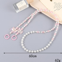 Pearl mobile phone lanyard, crossbody chain, bag chain