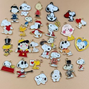 Christmas Cartoon Snoopy Dog  pendant accessories
