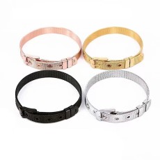 Stainless steel Mesh belt bracelet, men's and women's fashion