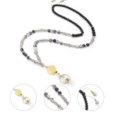 Natural Stone Necklace Lanyard Neck Phone Easy Pull Buckle