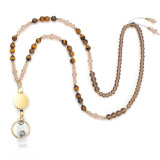 Natural Stone Necklace Lanyard Neck Phone Easy Pull Buckle