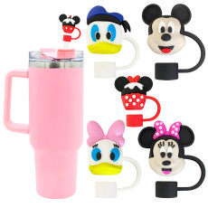 Mickey Minnie series 10mm straw cap dust plug