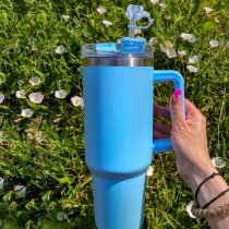 Cup, straw cap, transparent bow, 10mm straw cover, dust plug, dirt proof cover