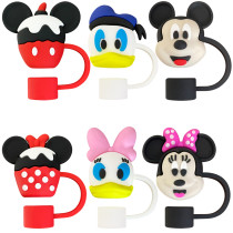 Mickey Minnie series 10mm straw cap dust plug