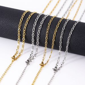Stainless steel lip chain necklace for women's fashion collarbone chain