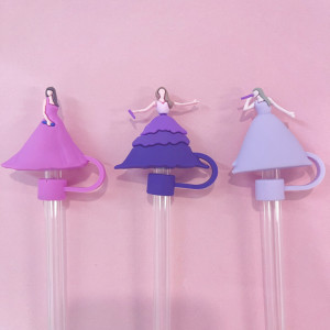 Taylor Swift Stanley Straw Dust Cap 10mm Food Grade 3D Straw Cap Decoration