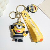Creative Minions Cartoon Anime Doll Keychain Blind Box Backpack Pendant