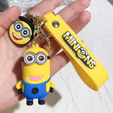 Creative Minions Cartoon Anime Doll Keychain Blind Box Backpack Pendant