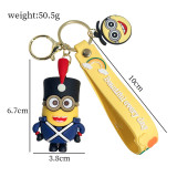 Creative Minions Cartoon Anime Doll Keychain Blind Box Backpack Pendant
