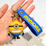 Creative Minions Cartoon Anime Doll Keychain Blind Box Backpack Pendant