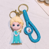 Frozen Keychain Elsa Princess Doll Anna Snow Treasure Backpack Pendant