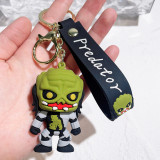 Wednesday Keychain The Addams Family 3D Keychain Amazon Plush Figurine Doll