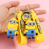 Creative Minions Cartoon Anime Doll Keychain Blind Box Backpack Pendant