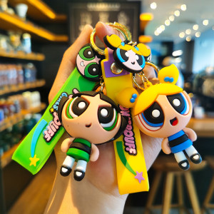 Versatile Flying Girl Police Doll Cartoon Cute Backpack Tote Dragon Xiang Bag Pendant